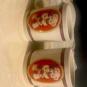 Houston harvest teddy bear Christmas mug